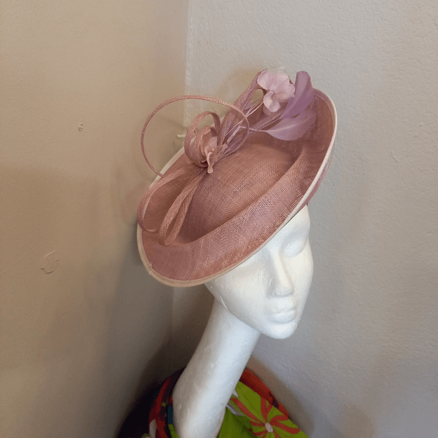 💜Judy mauve headpiece 