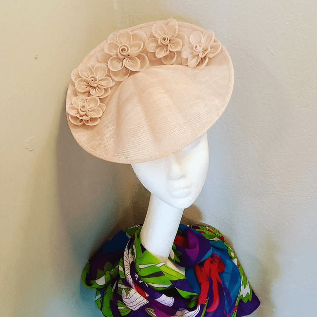 💗Serena Rose pink headpiece 